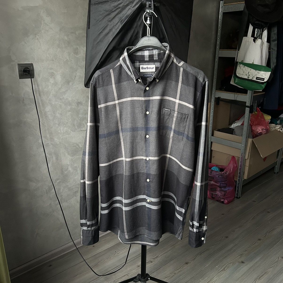Barbour Barbour Dunoon Checkered Tailored Shirt Size US L / EU 52-54 / 3 - 15 Thumbnail