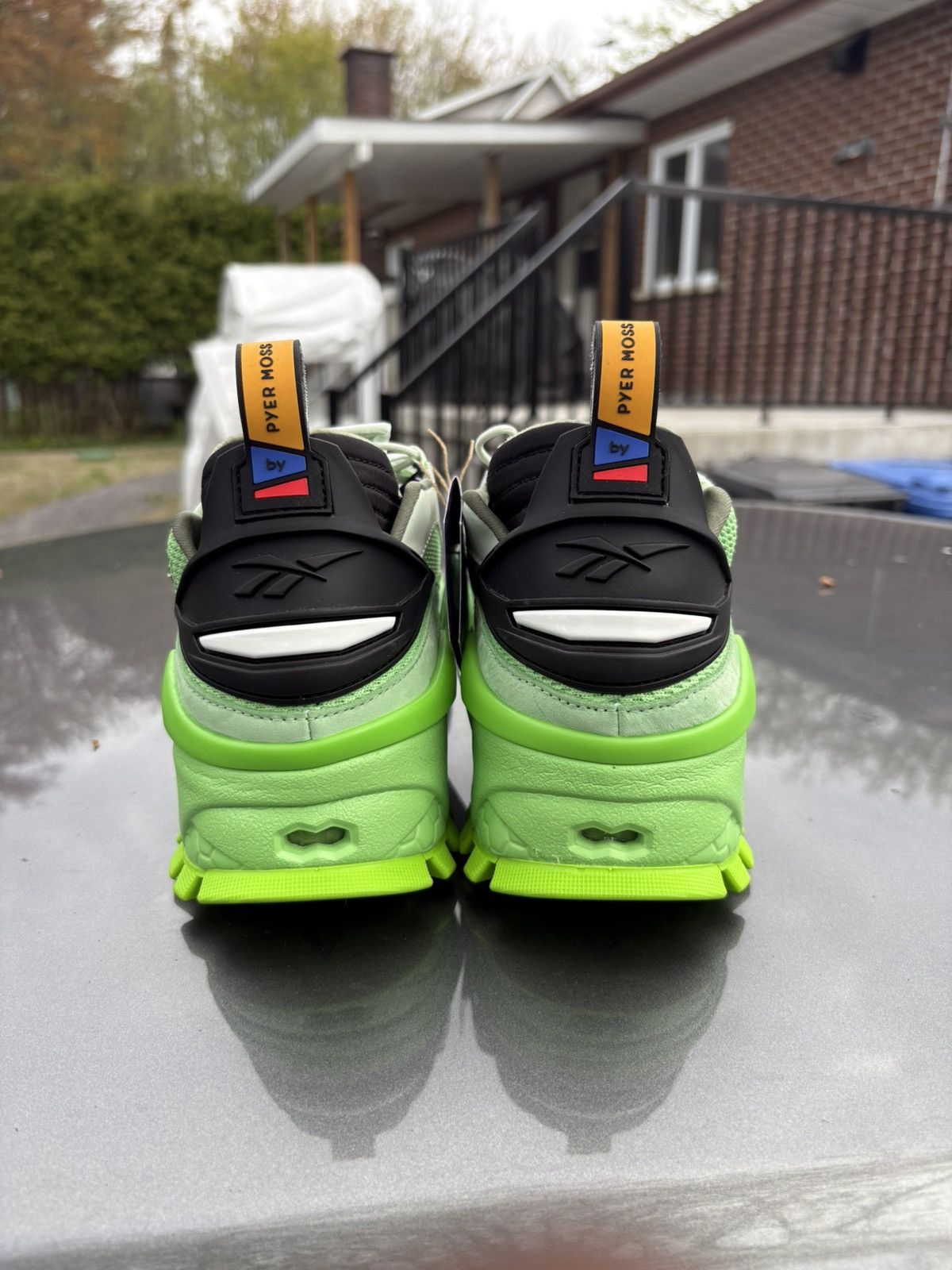 Pyer Moss × Reebok Pyer Moss x Experiment 4 Trail Fury ‘Grass is Greener’ Size US 9.5 / EU 42-43 - 4 Thumbnail