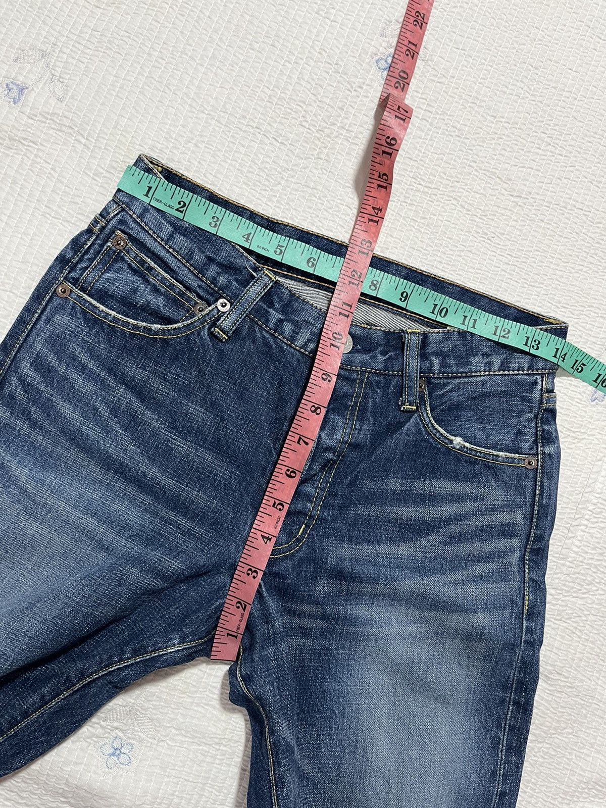 Designer × Japanese Brand × Vintage JOURNAL STANDARD JAPANESE BRAND SELVEDGE JEANS Size US 28 / EU 44 - 9 Thumbnail