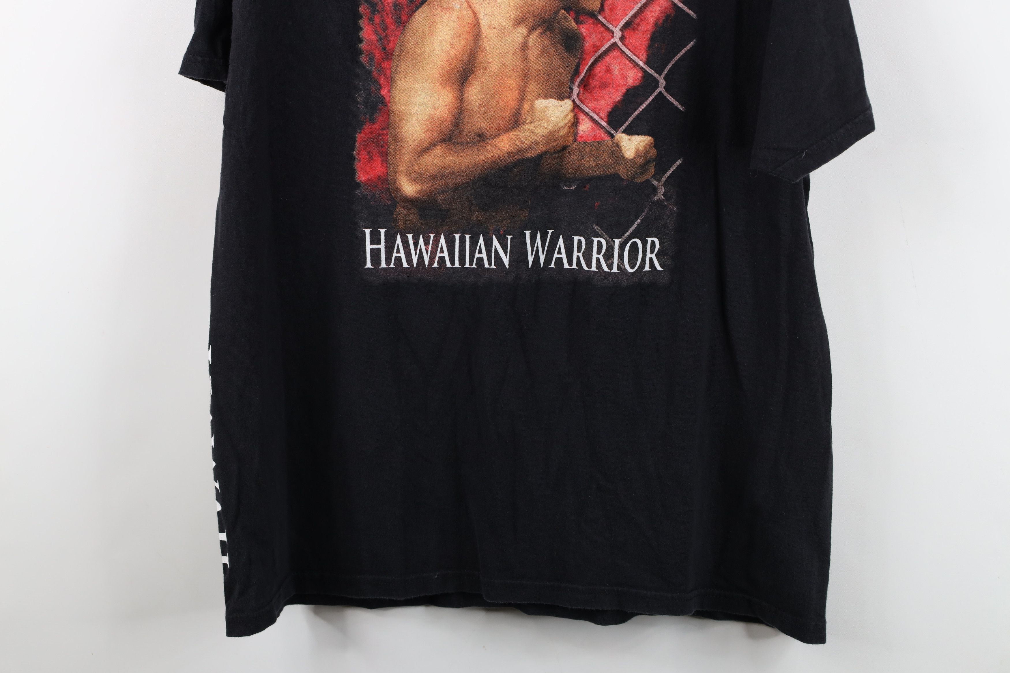 Vintage Vintage Y2K BJ Penn The Prodigy Team Hawaii T-Shirt Black Size US XL / EU 56 / 4 - 15 Thumbnail