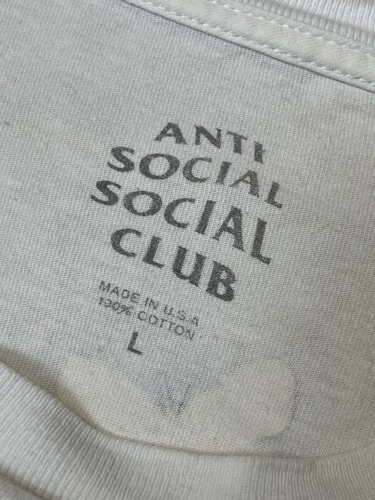 Anti Social Social Club ASSC ANTI SOCIAL SOCIAL CLUB FLOWER T SHIRT Size US L / EU 52-54 / 3 - 8 Thumbnail