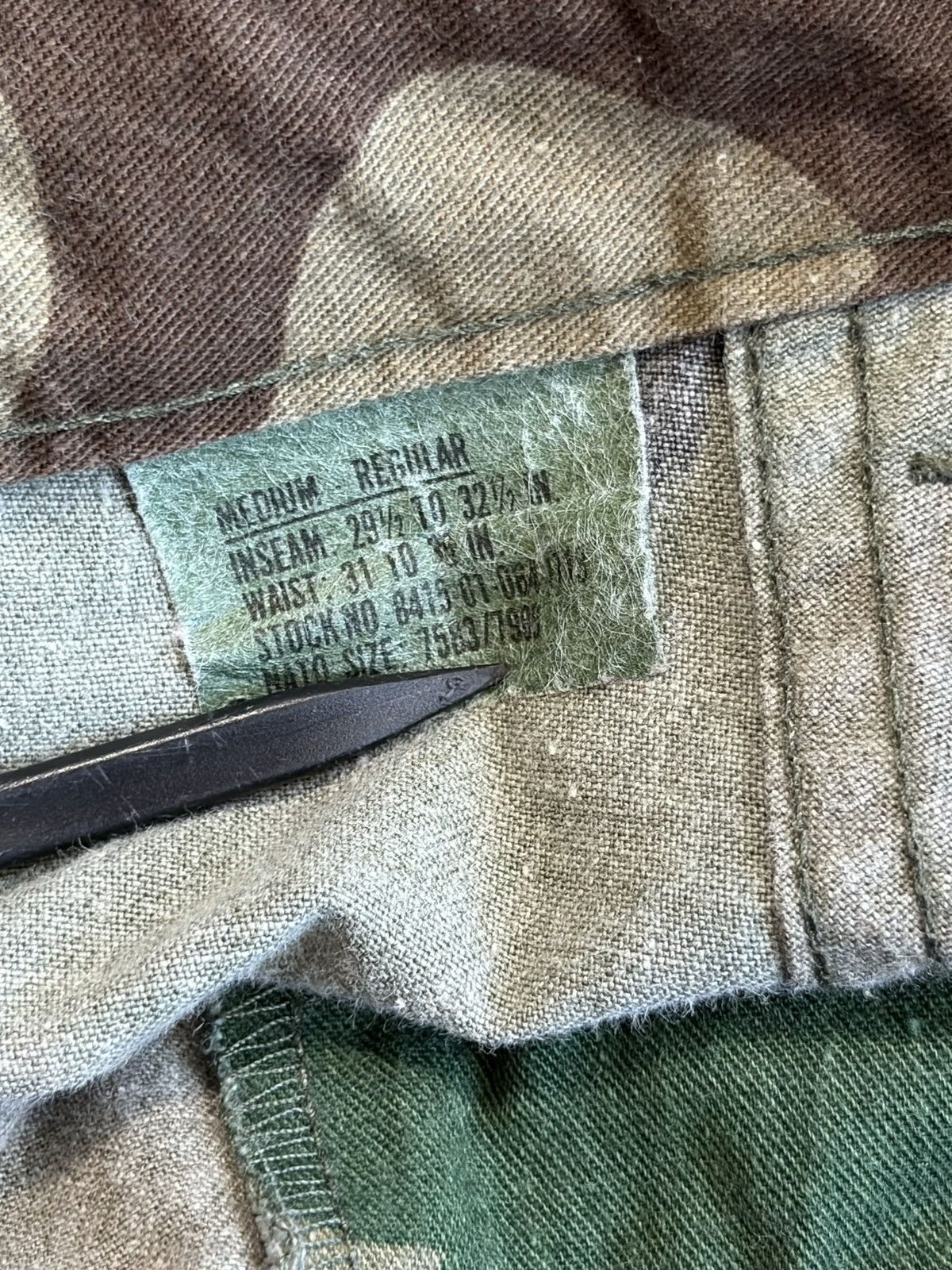Other Vintage First Run Early Contract 1983 Army Woodland Camo BDU Size US 31 - 6 Thumbnail