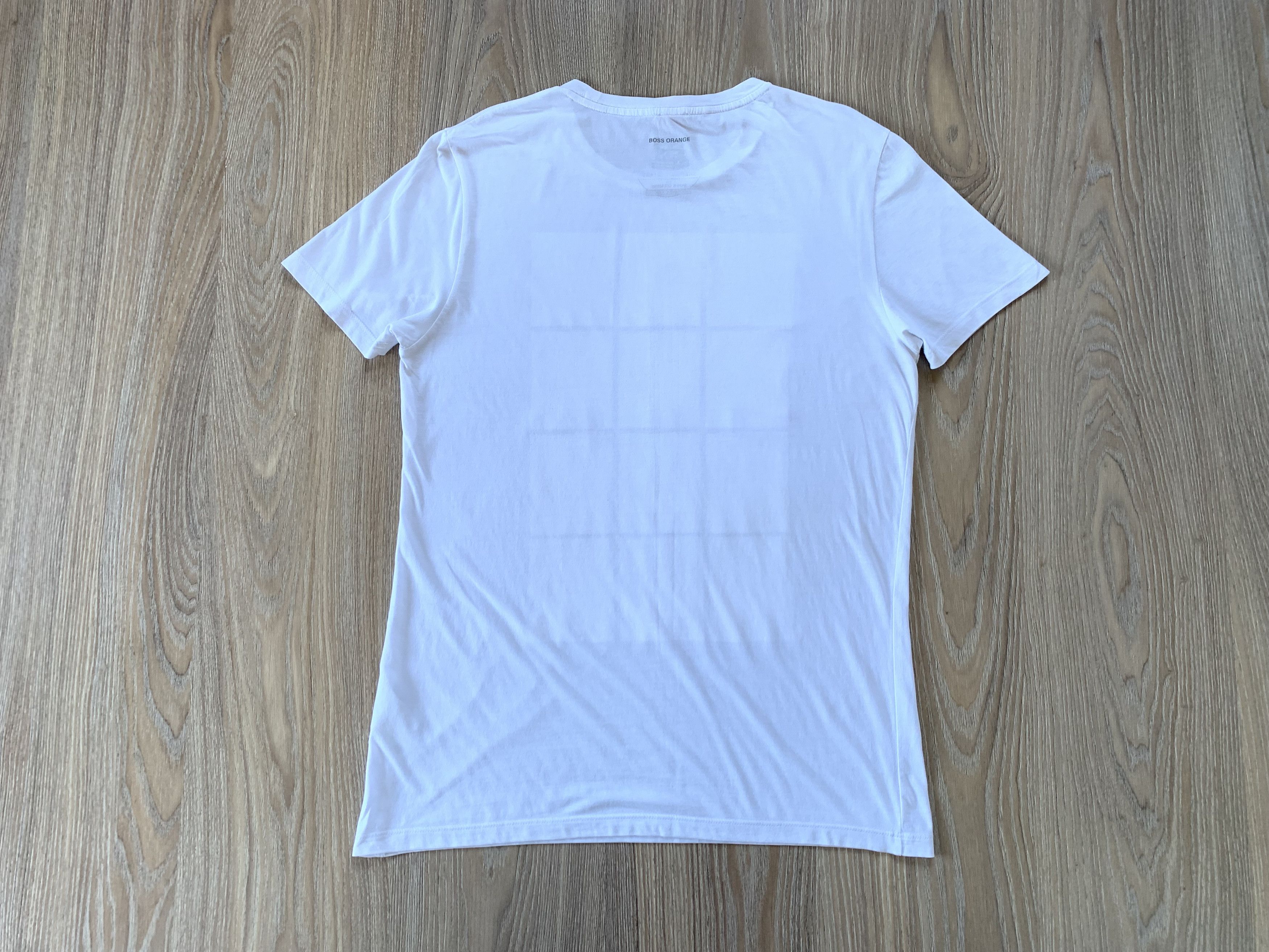 Hugo Boss Hugo Boss Orange Snapshot Diary White Printed T Shirt Size US M / EU 48-50 / 2 - 3 Thumbnail