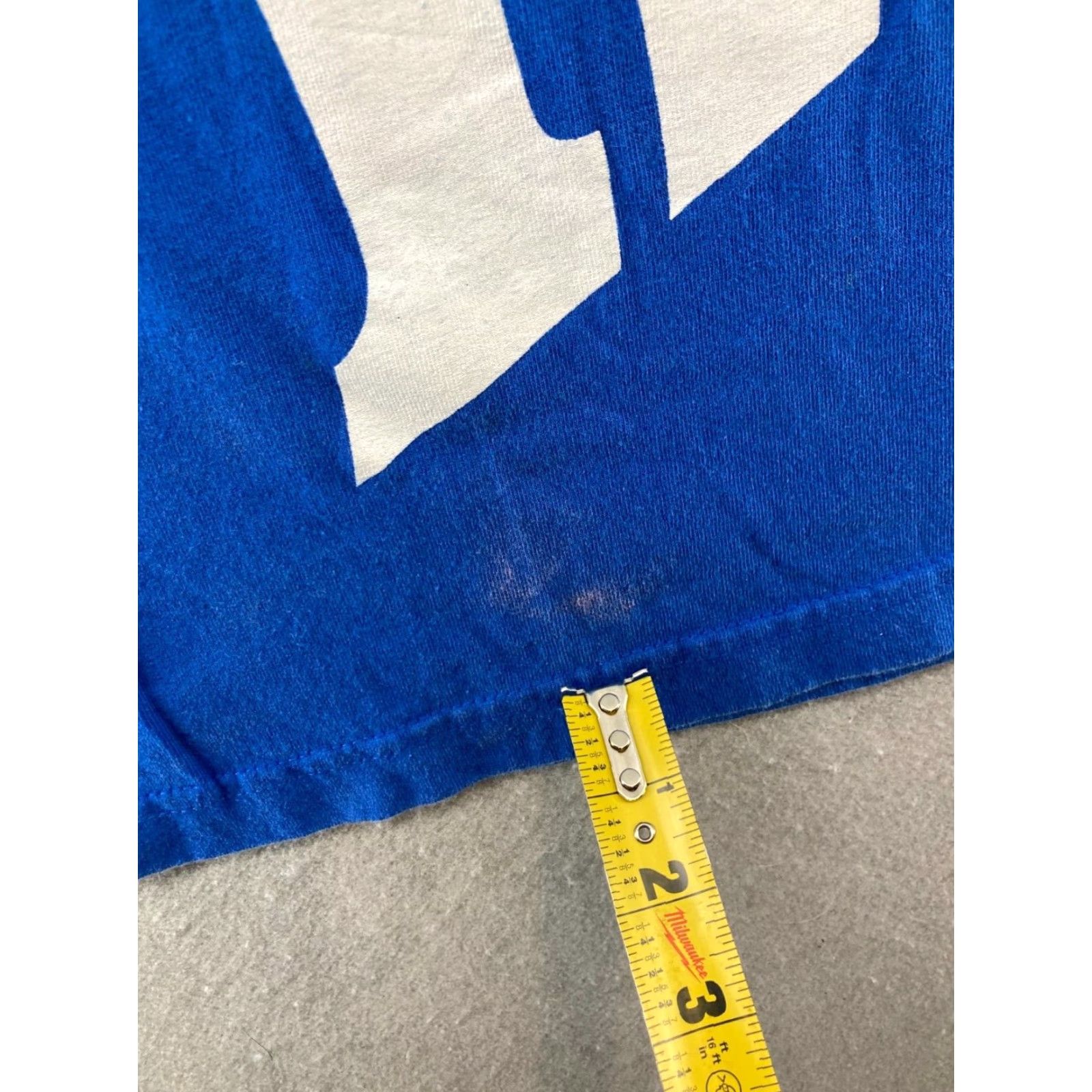 Vintage M&Ms Mens TShirt XL Blue Graphic Print Crew Neck Short Sleeve 90s Mens XL Blue T-Shirt Cotton Jersey Vintage No Size US XL / EU 56 / 4 - 5 Thumbnail