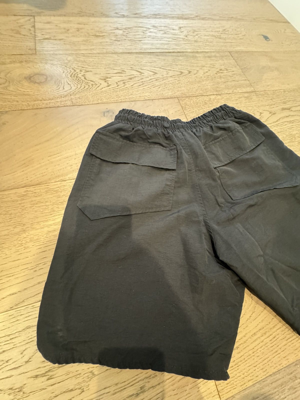 Rhude Rhude Big Logo Nylon Shorts Black – Size S Size US 30 / EU 46 - 5 Thumbnail