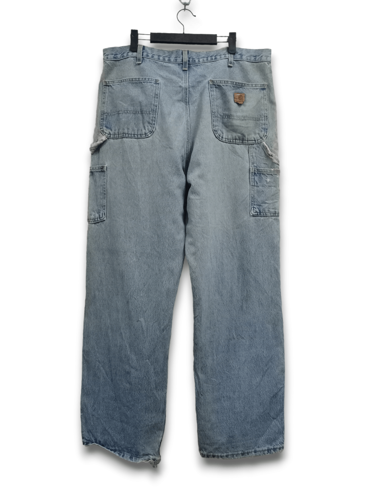 Carhartt Vintage Carhartt Distressed Baggy Carpenter Jeans 38x32 Size US 38 / EU 54 - 1 Thumbnail