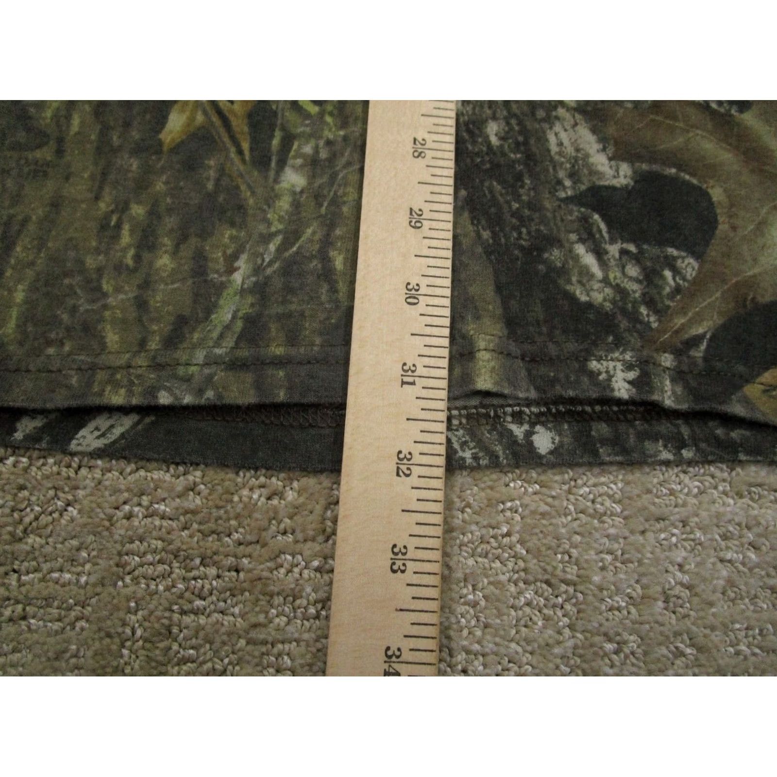Jerzees VINTAGE Jerzees Shirt Men XL Green Camouflage Mossy Oak Break Up 90s Hunting T-Shirt Mens Size US XL / EU 56 / 4 - 6 Thumbnail