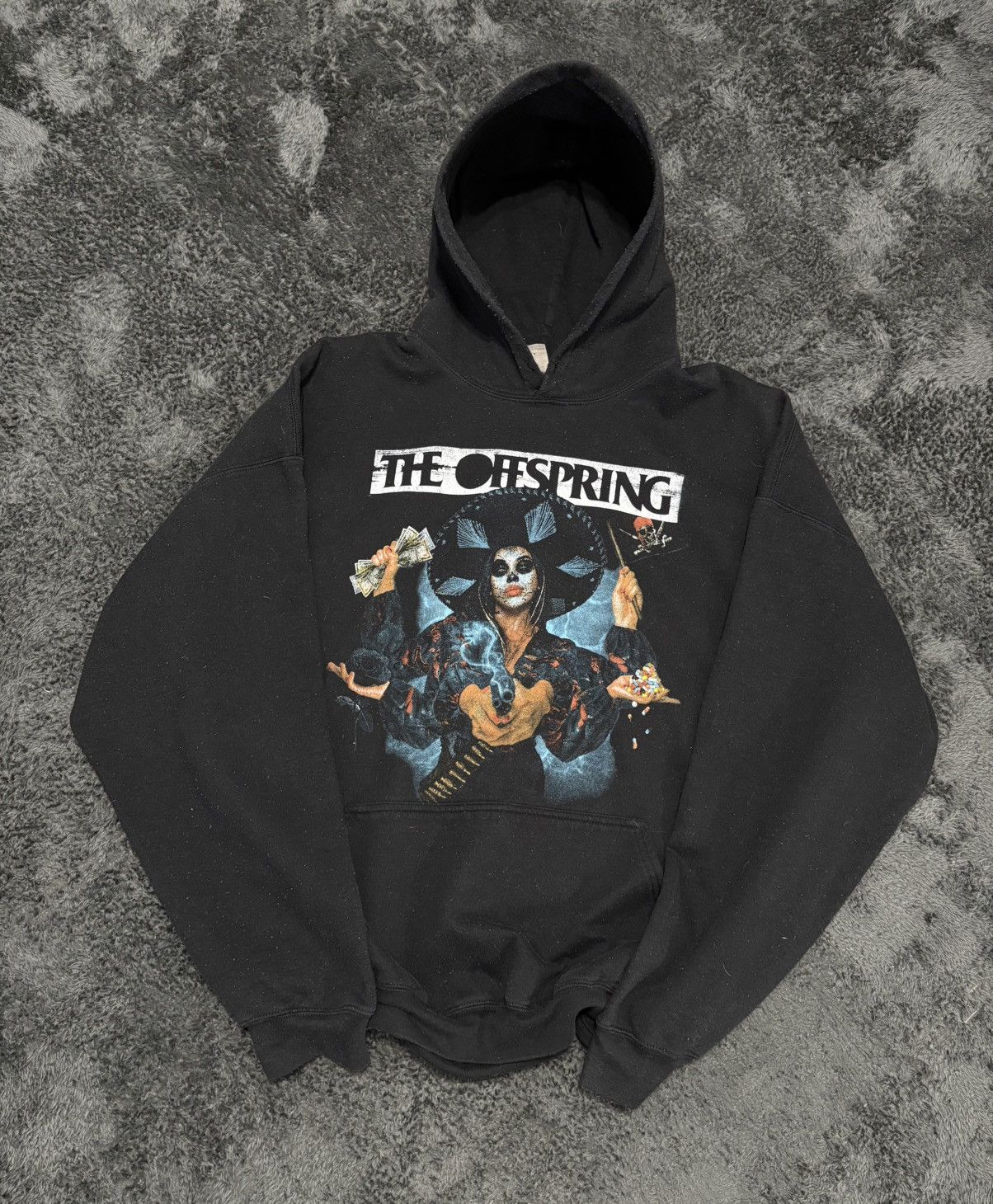 Band Tees Vintage The Offspring Europe Tour Hoodie Size US XL / EU 56 / 4 - 1 Thumbnail