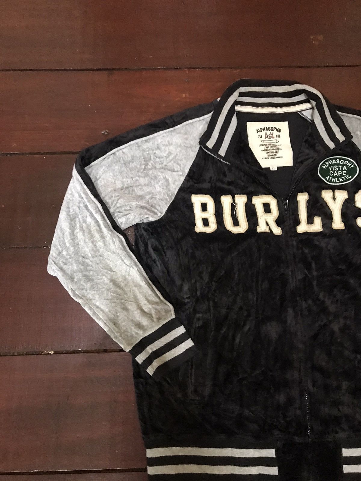 Japanese Brand × Vintage Alphasophy Burly Sweater Jacket Size US L / EU 52-54 / 3 - 3 Thumbnail