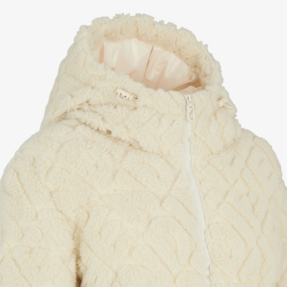 Fendi o1s1wg110125 Jacket in Beige Size L / US 10 / IT 46 - 3 Thumbnail