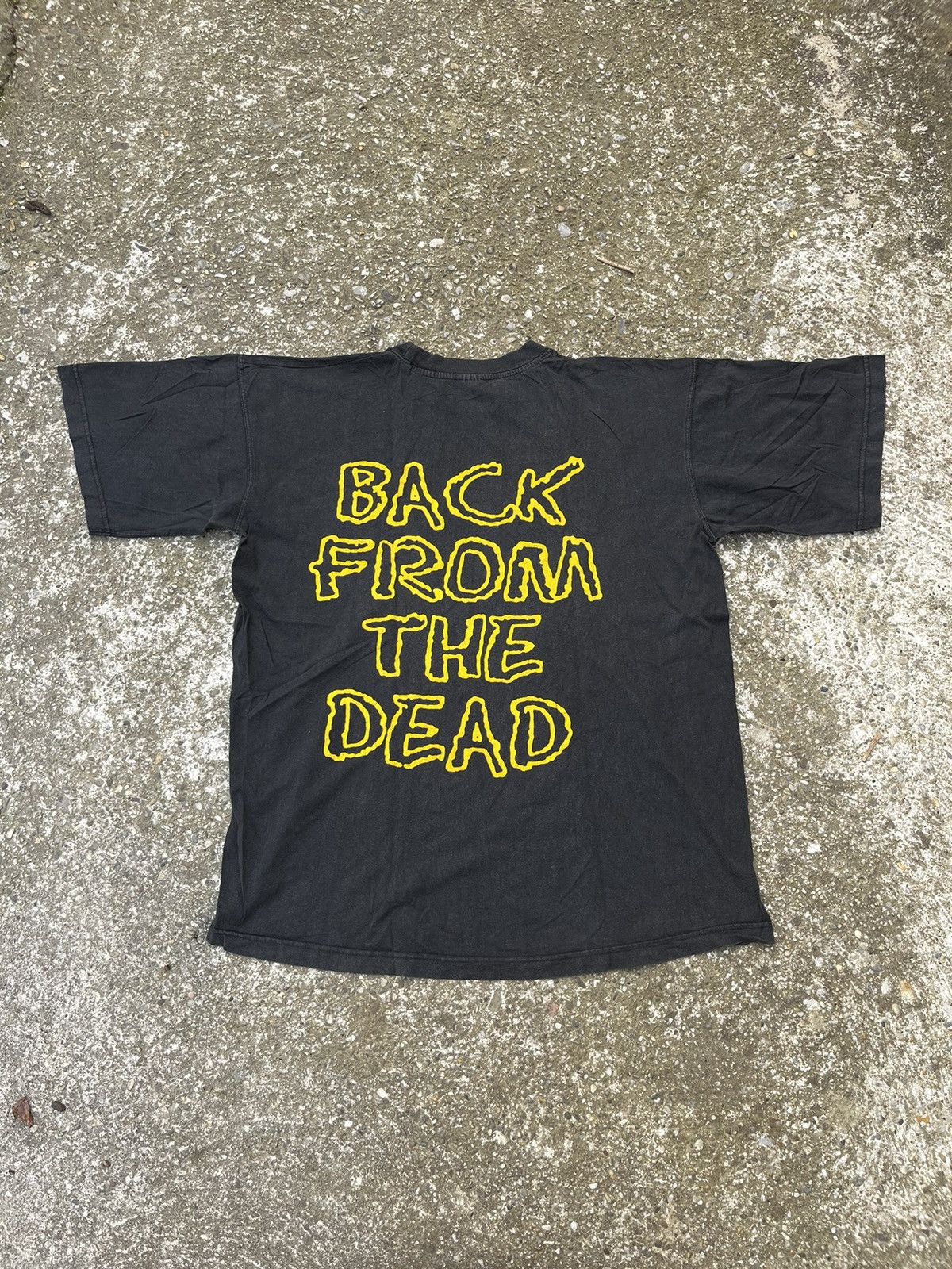 Band Tees × Vintage Obituary back from the dead vintage 90's blue grape t-shirt Size US XL / EU 56 / 4 - 6 Thumbnail
