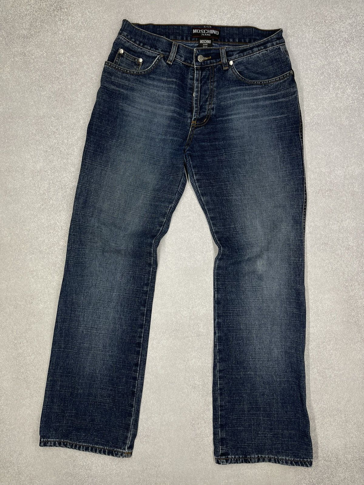 Moschino Vintage Moschino Denim Jeans Big Logo Made in Italy Designer Size US 32 / EU 48 - 7 Thumbnail