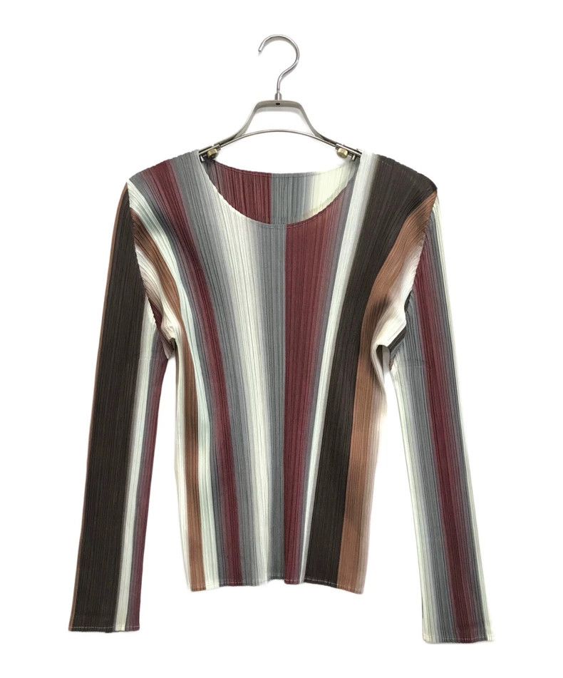 Issey Miyake Issey Miyake Morandi pleated long sleeves Size L / US 10 / IT 46 - 1 Thumbnail