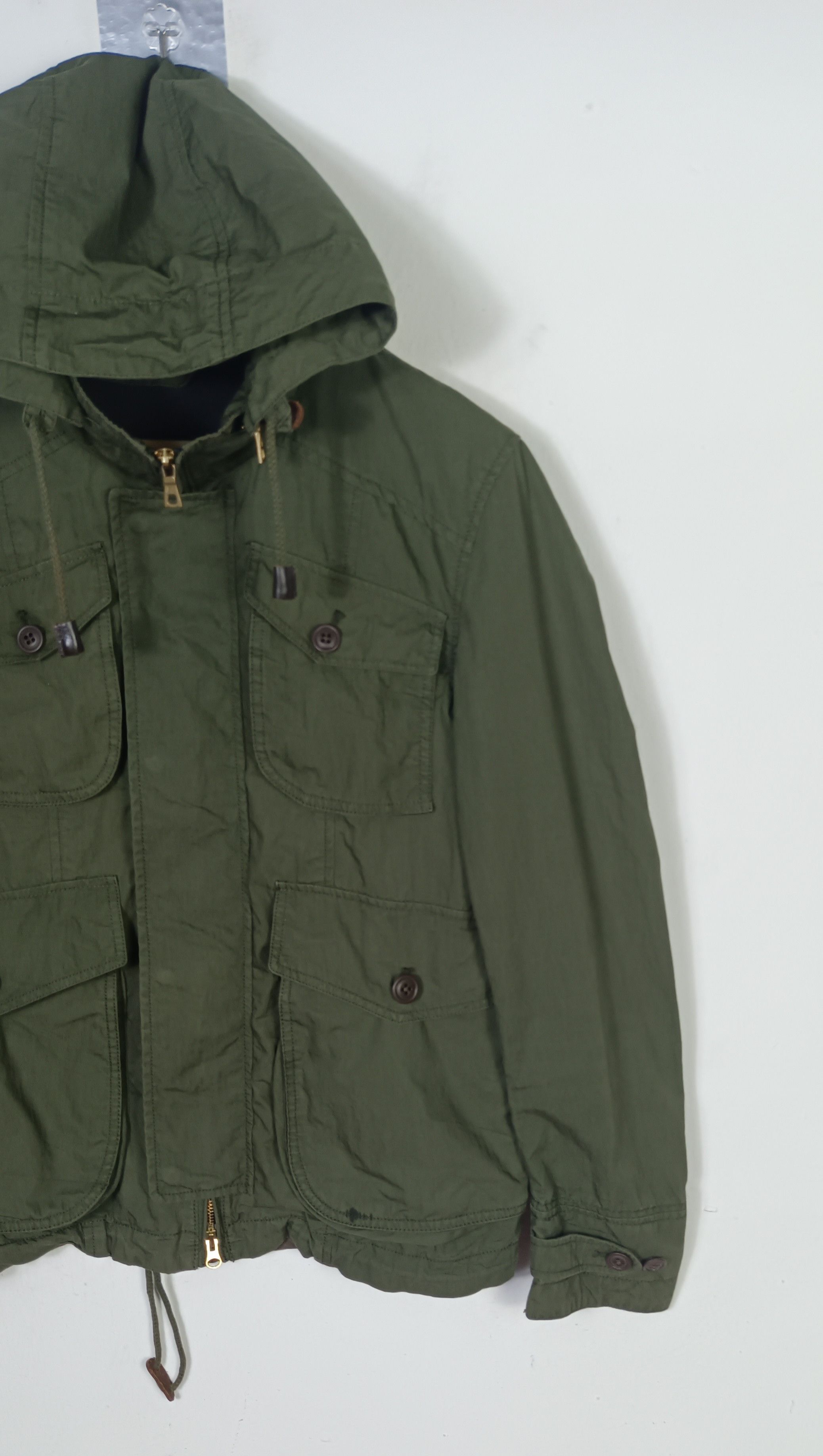SHIPS Ships Japan Multipocket Tactical Cargo Hoodie Jacket Size US M / EU 48-50 / 2 - 6 Thumbnail
