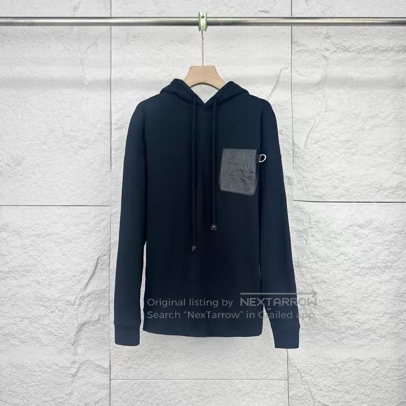 Loewe Loewe Black Long Sleeve Sweatshirt Size US S / EU 44-46 / 1 - 1 Thumbnail