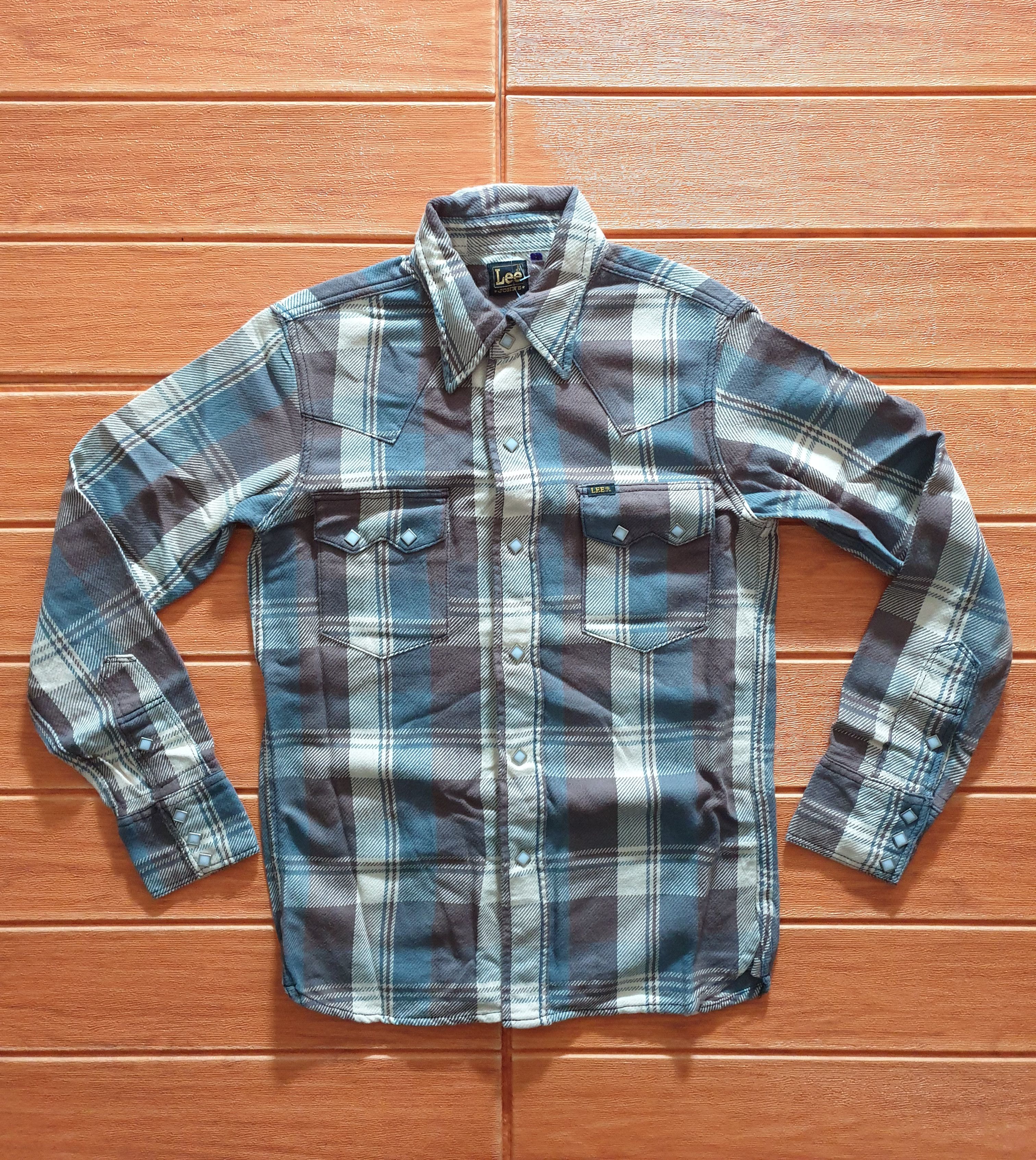 Lee Lee checkered western shirt Size US S / EU 44-46 / 1 - 1 Thumbnail