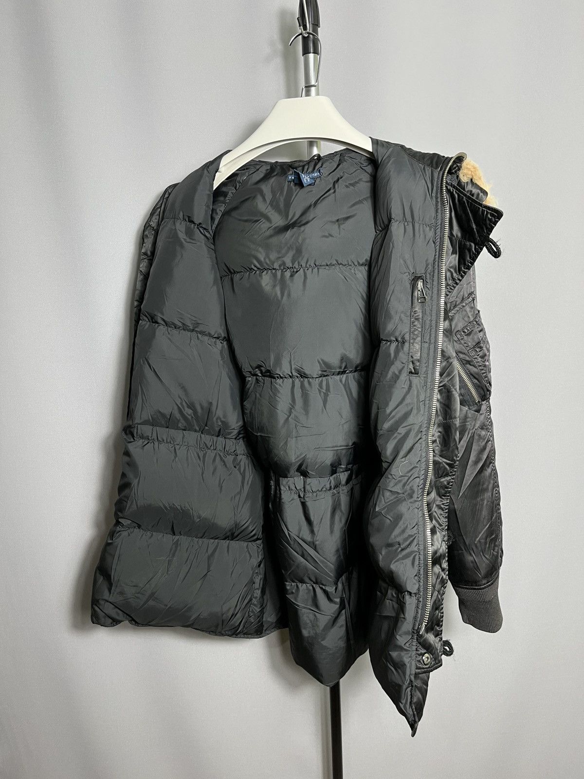 Ralph Lauren vintage ralph lauren parka down jacket mens black fur Size US S / EU 44-46 / 1 - 13 Thumbnail