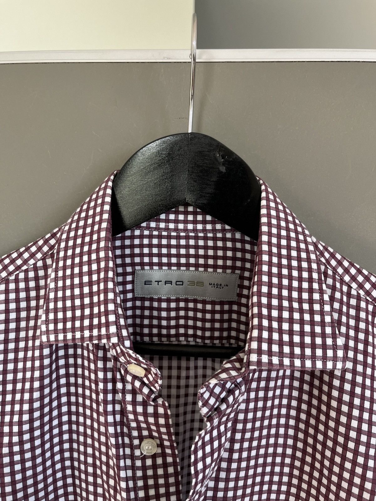 Etro ETRO Check Plaid Casual Shirt Size US L / EU 52-54 / 3 - 4 Thumbnail
