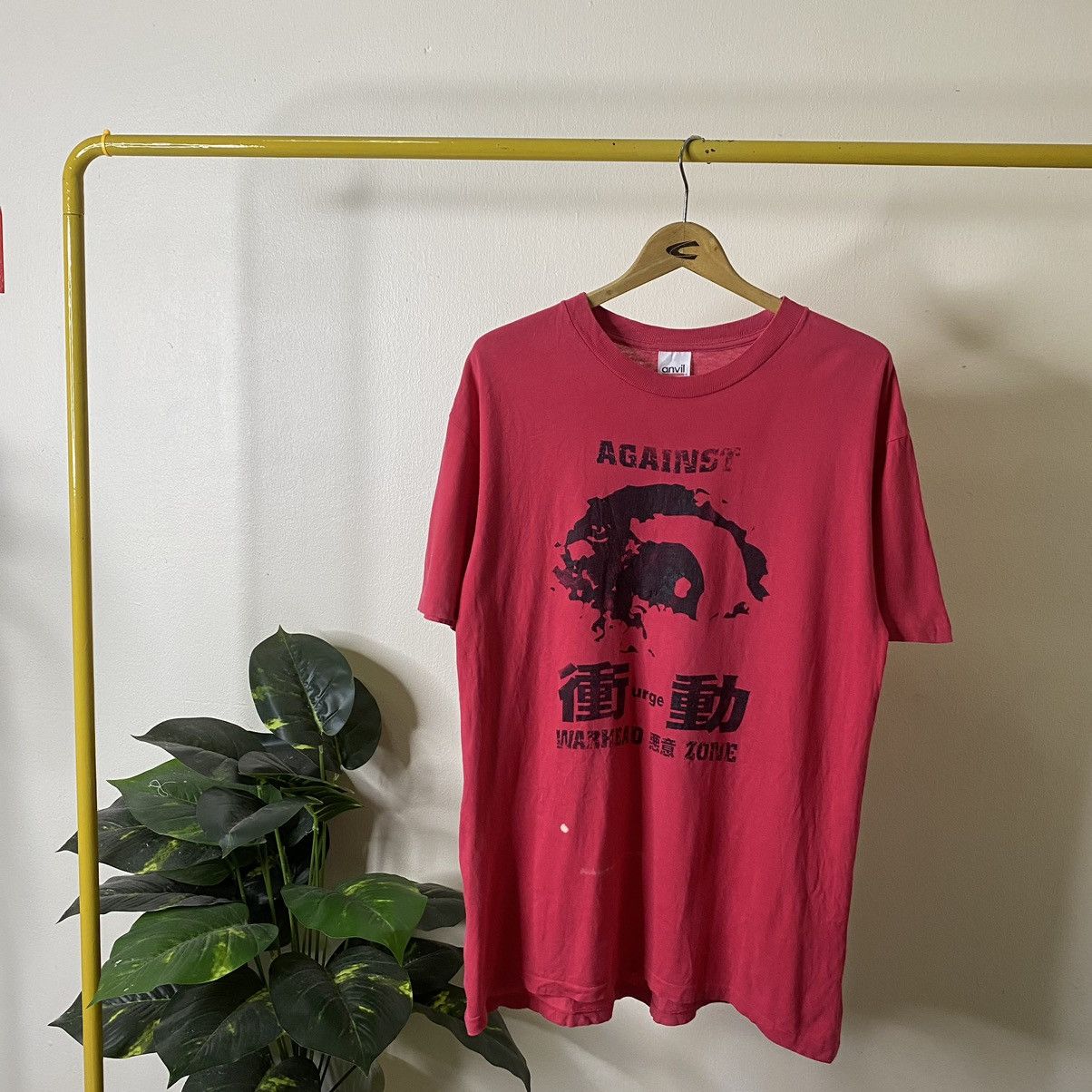 Band Tees Vintage 1990s Against Australian Hardcore Punk Band Tee Size US L / EU 52-54 / 3 - 1 Thumbnail