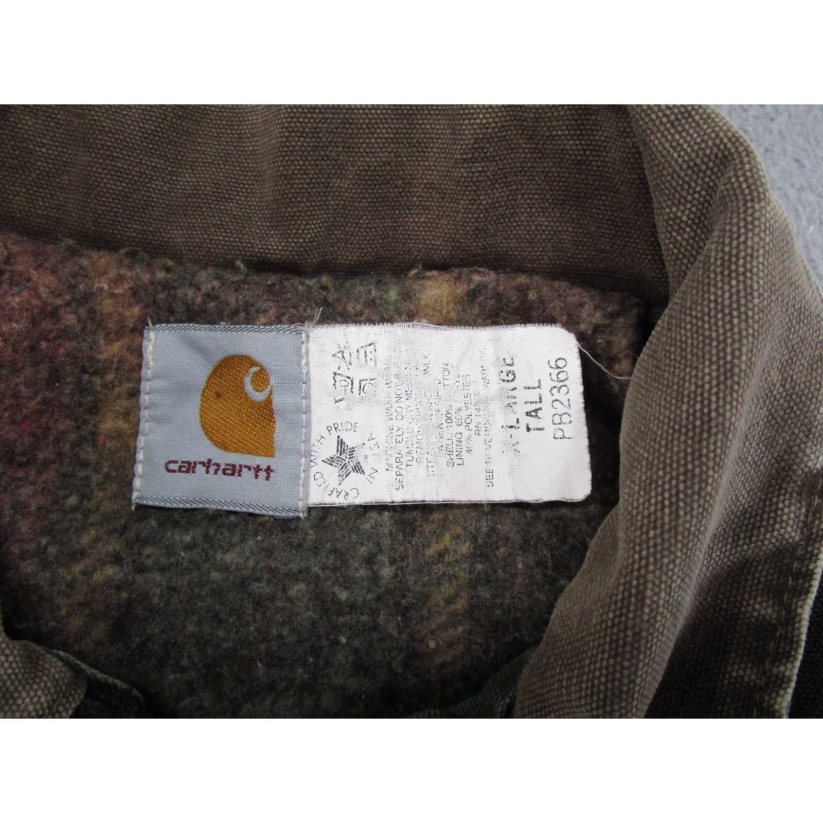 Carhartt VINTAGE Carhartt Coat Chore Barn USA Union Made XL Tall Blanket Lined Jacket/Coat Size US XL / EU 56 / 4 - 4 Thumbnail