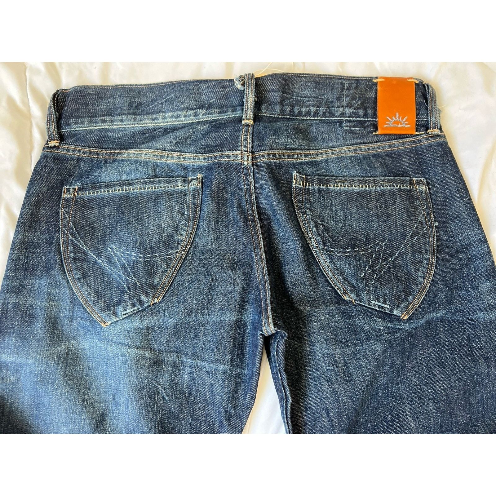 Rising Sun & Co. Rising Sun & Co Selvedge Denim Jeans LA USA Mens 32x34 NWOT Size US 32 / EU 48 - 7 Thumbnail