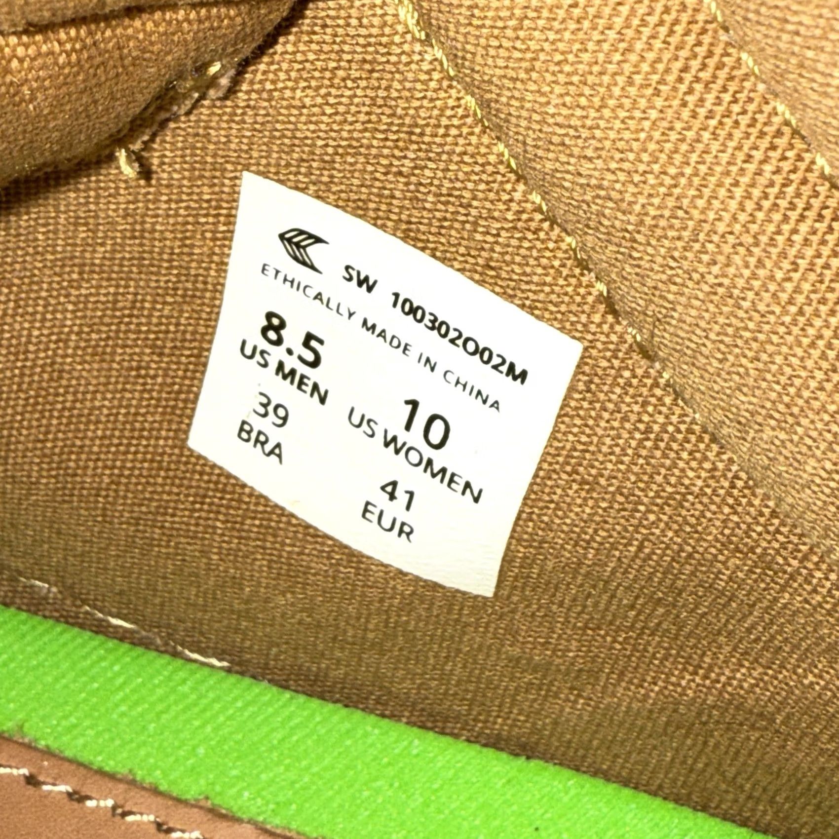 Vintage Cariuma All Camel Suede Unisex OCA Sneaker High Top Men’s 8.5 Women’s 10 EU 41 Size M / US 6-8 / IT 42-44 - 3 Thumbnail