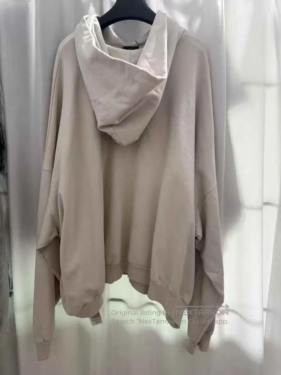 Balenciaga Balenciaga Off-White 3XL Embroidered Logo Hoodie Sweatshir Size US S / EU 44-46 / 1 - 2 Thumbnail