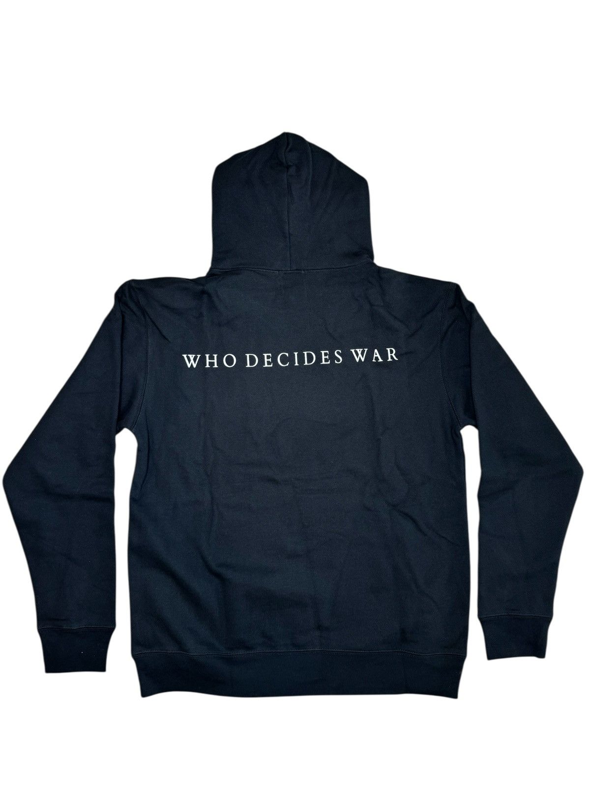 Who Decides War Who decides war stained glass hoodie SIZE MEDIUM Size US M / EU 48-50 / 2 - 2 Thumbnail
