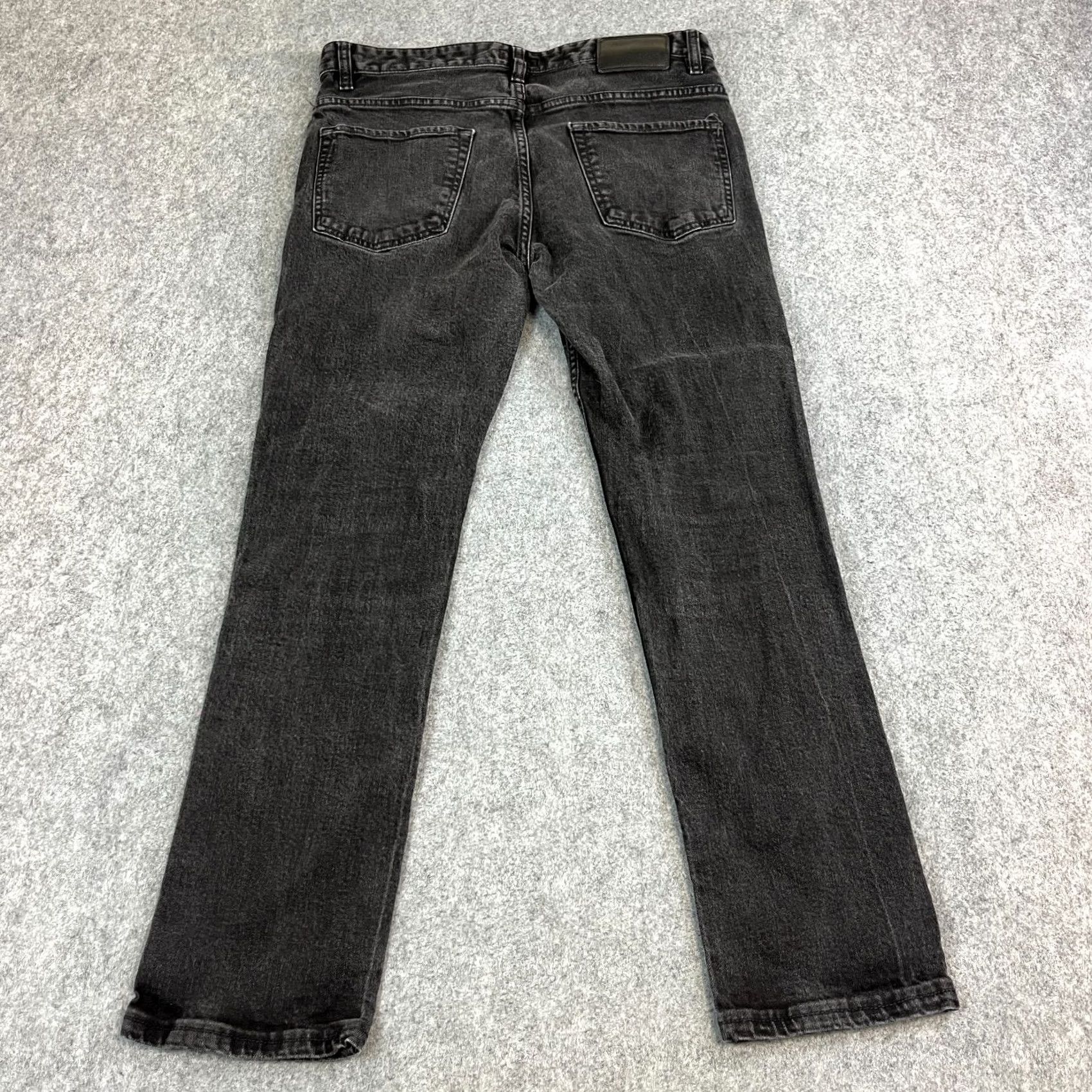 Hugo Boss HUGO BOSS Jeans Kentucky Slim Tapered 32 30 Denim Black Dark Wash Stretch 5-Pocket Men's Casual Pants Size US 32 / EU 48 - 2 Thumbnail
