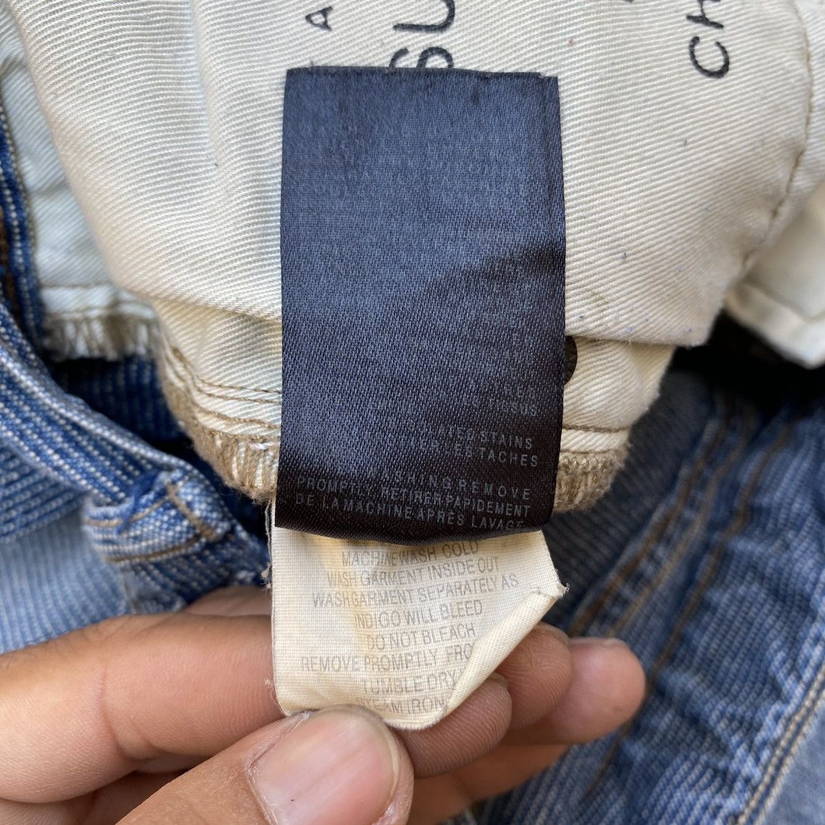 Allsaints Vintage Allsaint Chino Hickory Stripe Pants Size US 35 - 20 Thumbnail