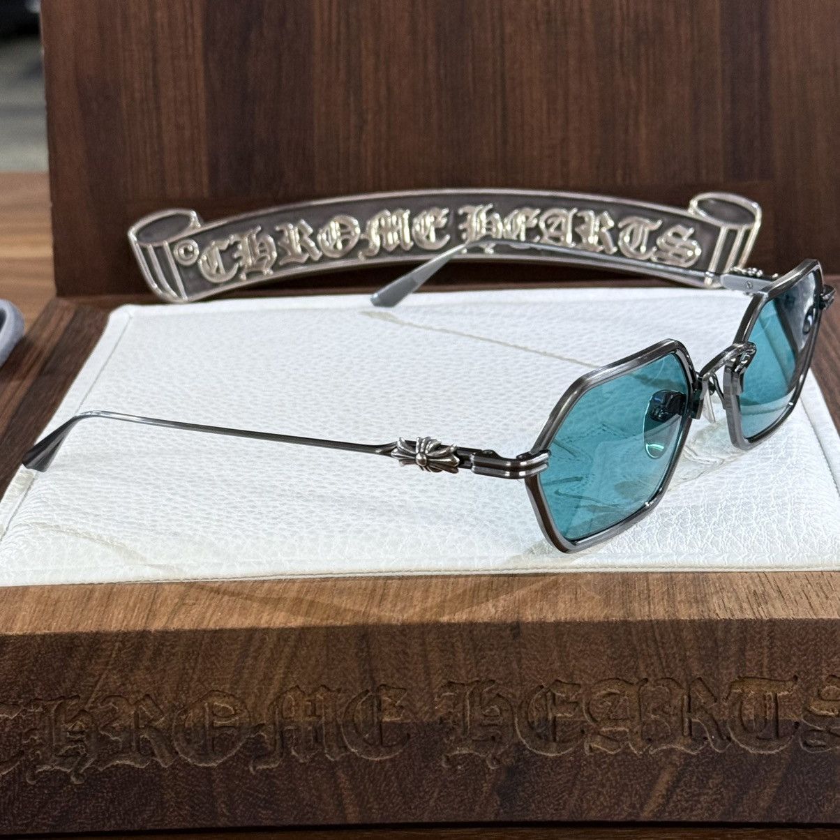 Chrome Hearts Chrome Hearts DATASS 1/1 Sunglasses Size ONE SIZE - 4 Thumbnail