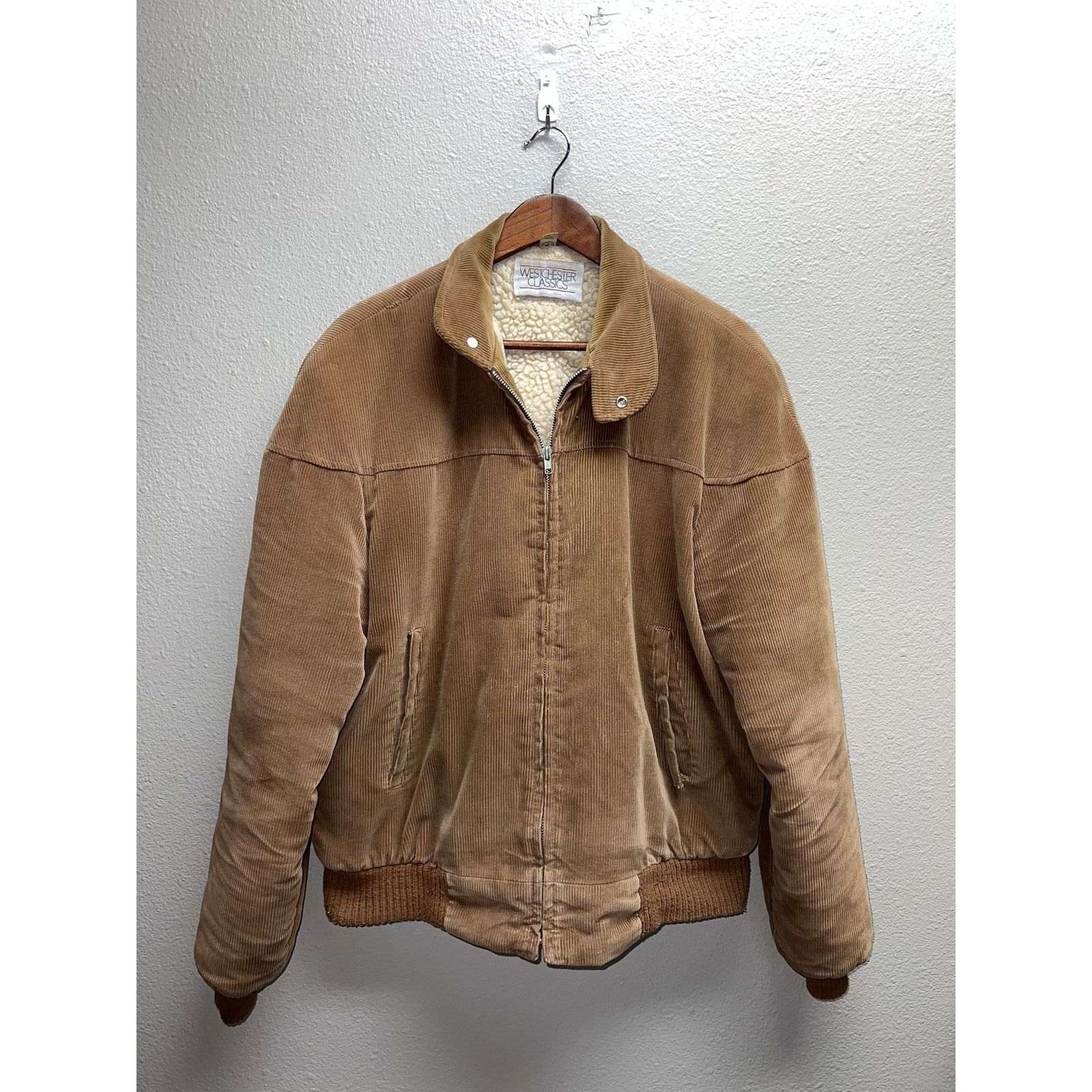Vintage Vintage Corduroy Sherpa Jacket Brown Westchester Classics L Size US L / EU 52-54 / 3 - 1 Thumbnail