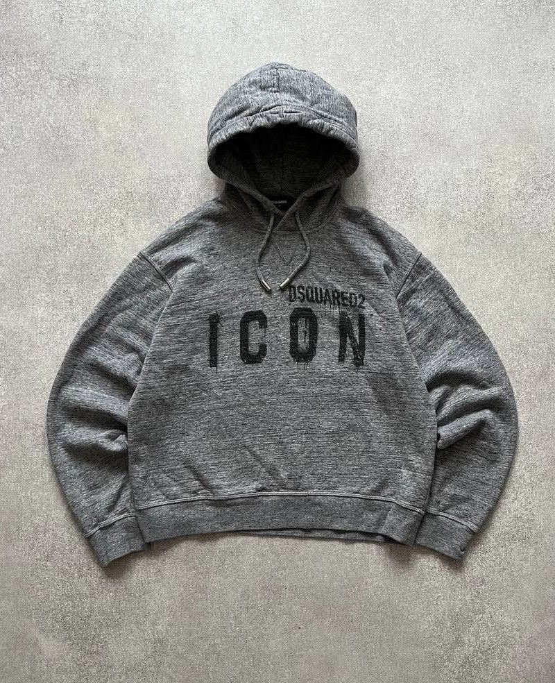 Vintage Dsquared2 Icon Boxy Hoodie M