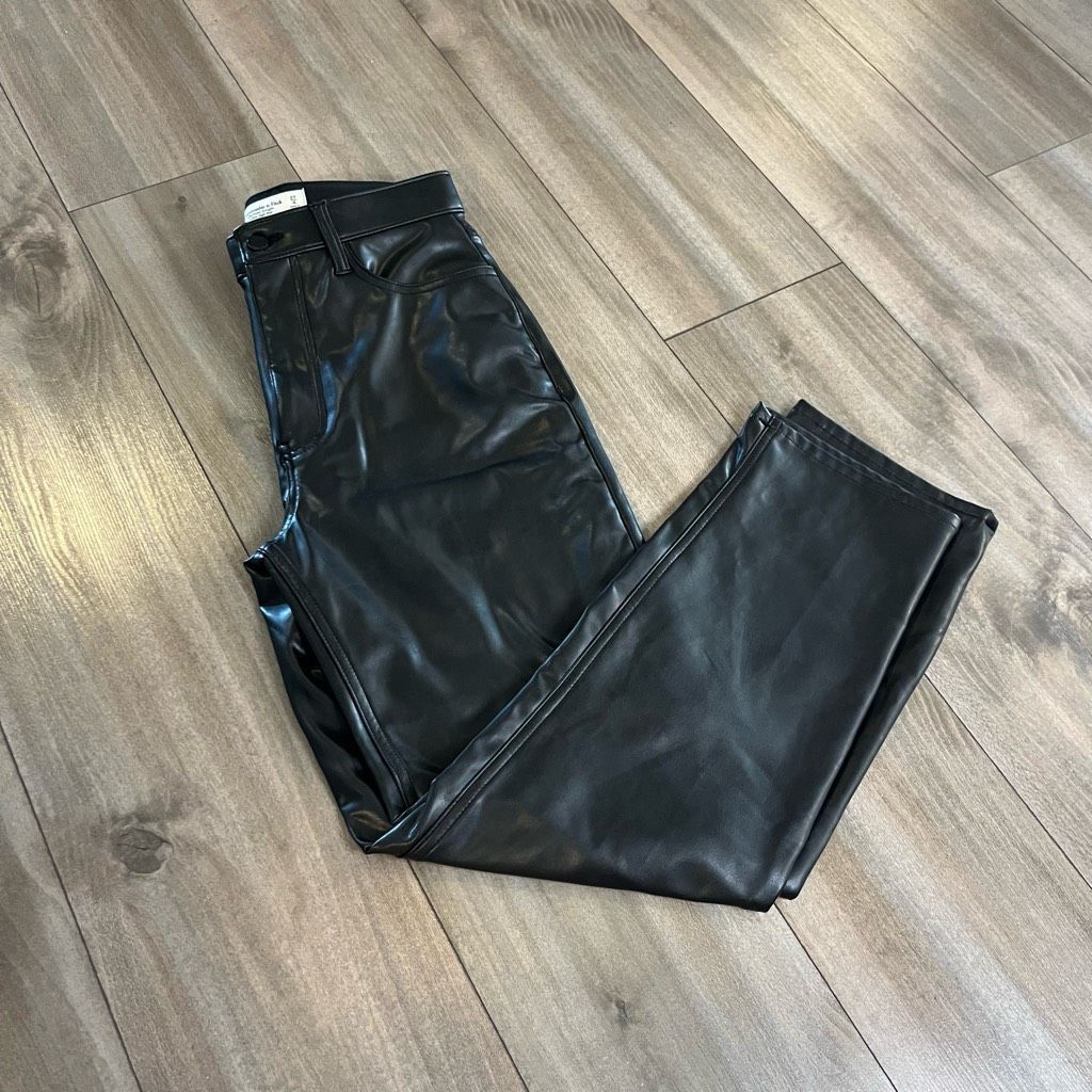 Abercrombie & Fitch Abercrombie & Fitch The Ankle Straight Ultra High Rise Faux Size 27" / US 4 / IT 40 - 1 Thumbnail