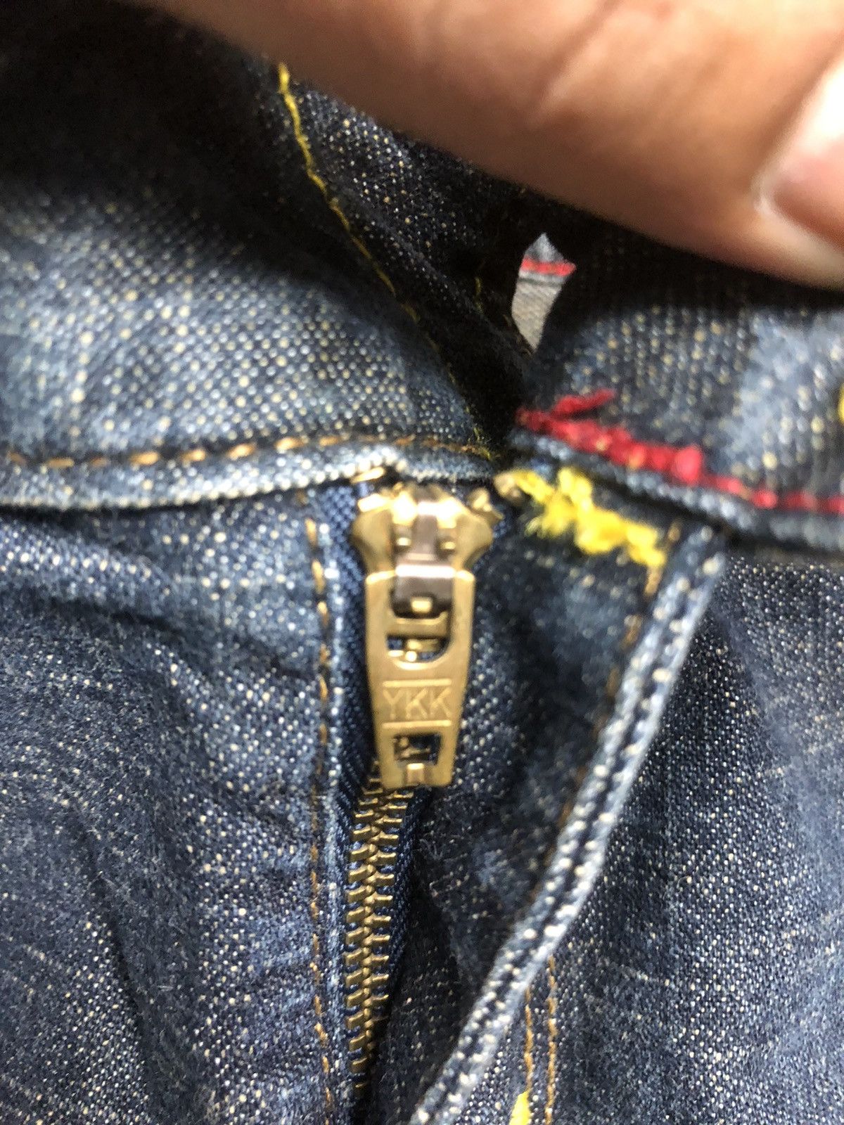 Japanese Brand × Vintage × Von Dutch Vintage Kustommade Von Dutch Flare Jeans Size 30" / US 8 / IT 44 - 8 Thumbnail