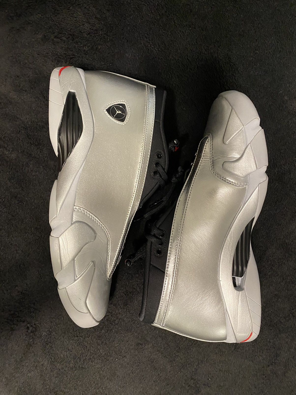 Jordan Brand Wmns Air Jordan 14 Retro Low 'Metallic Silver' Size US 11.5 / IT 41.5 - 2 Thumbnail