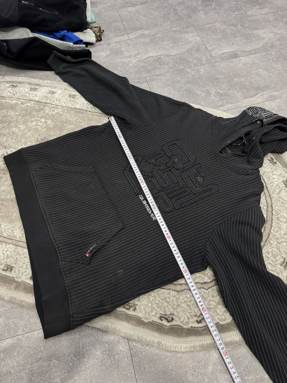 Quiksilver 🌪️ Vintage Quiksilver Big Logo Hoodie Serf Y2K SK8 Rep Size US L / EU 52-54 / 3 - 10 Thumbnail