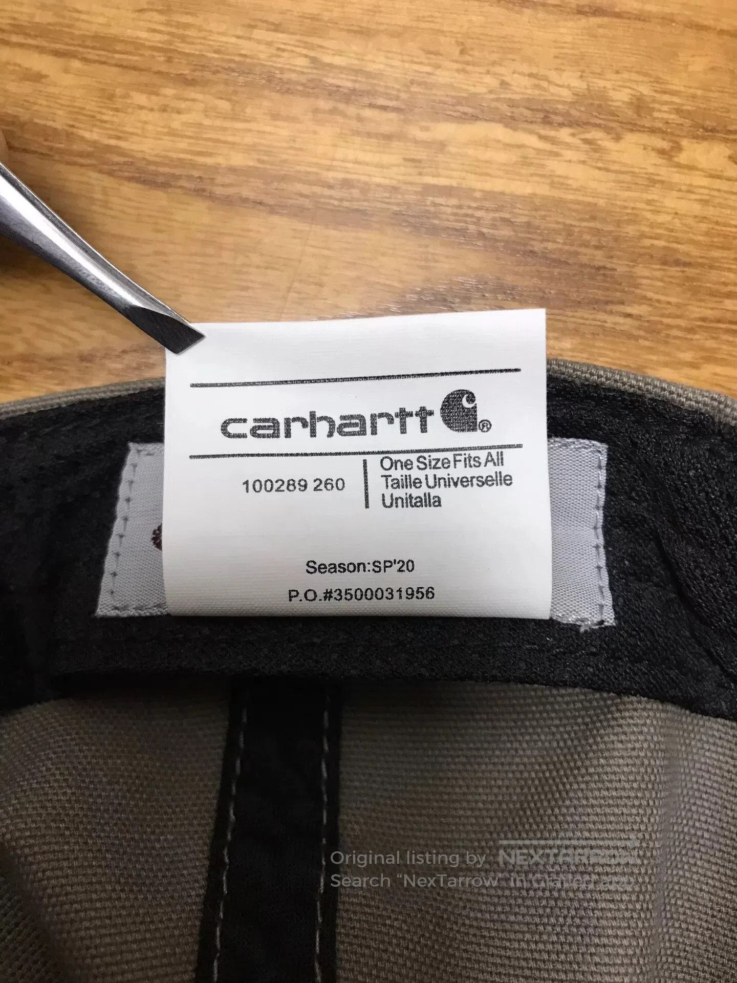 Carhartt Carhartt 100289 Driftwood Baseball Cap. Size ONE SIZE - 9 Thumbnail