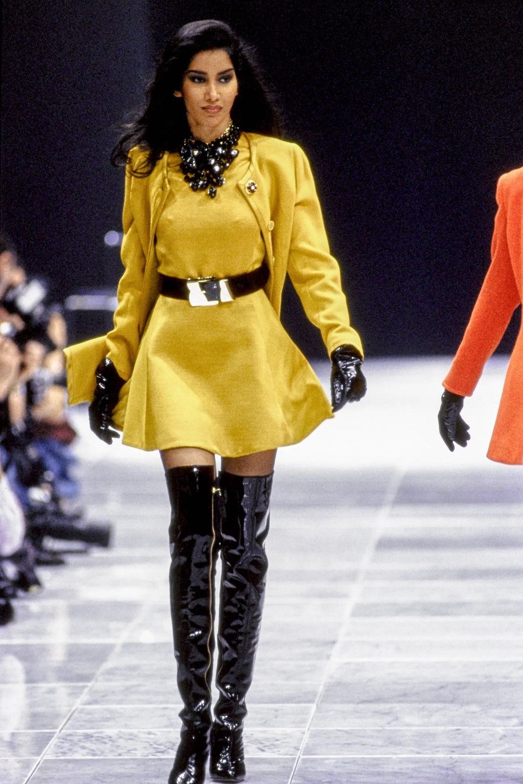 Versace AW91 RUNWAY Mini Dress Size M / US 6-8 / IT 42-44 - 1 Thumbnail