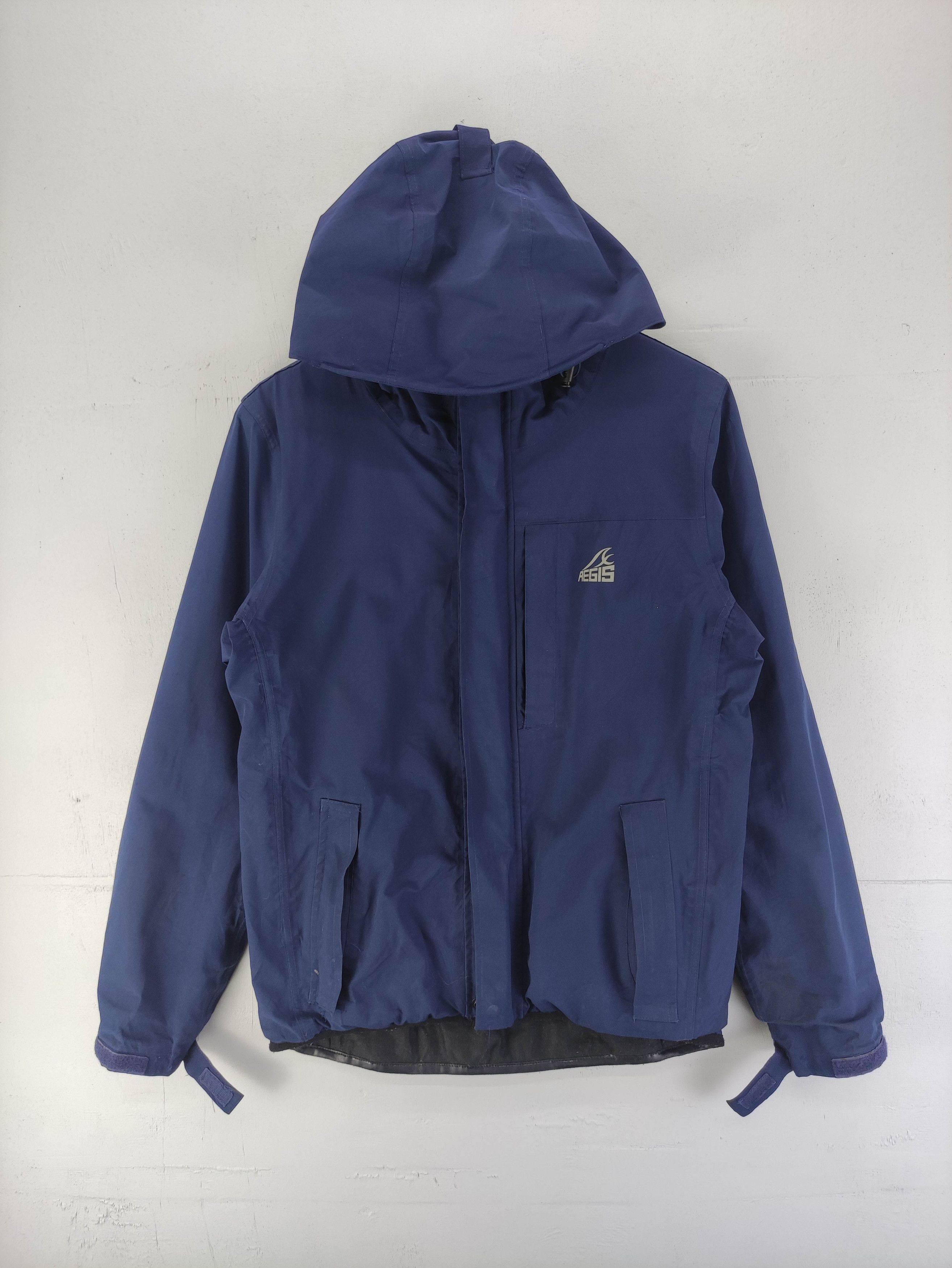Japanese Brand Vintage Aegis Hoodie Jacket Zipper Size US M / EU 48-50 / 2 - 1 Thumbnail