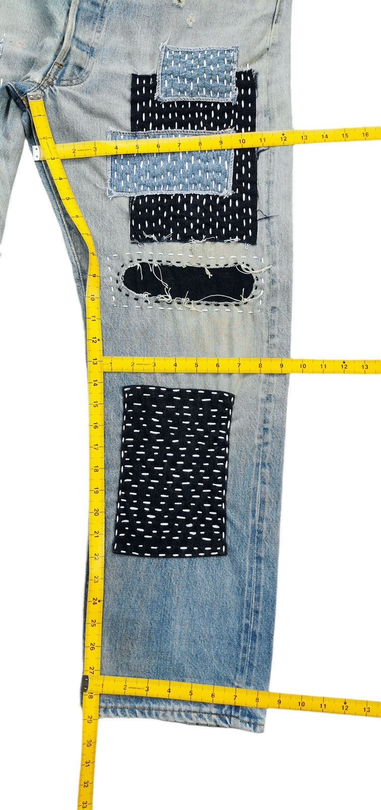 Levi's 80s Vintage Levis 501 Selvedge Rindem Top Button2 Size US 36 / EU 52 - 23 Thumbnail