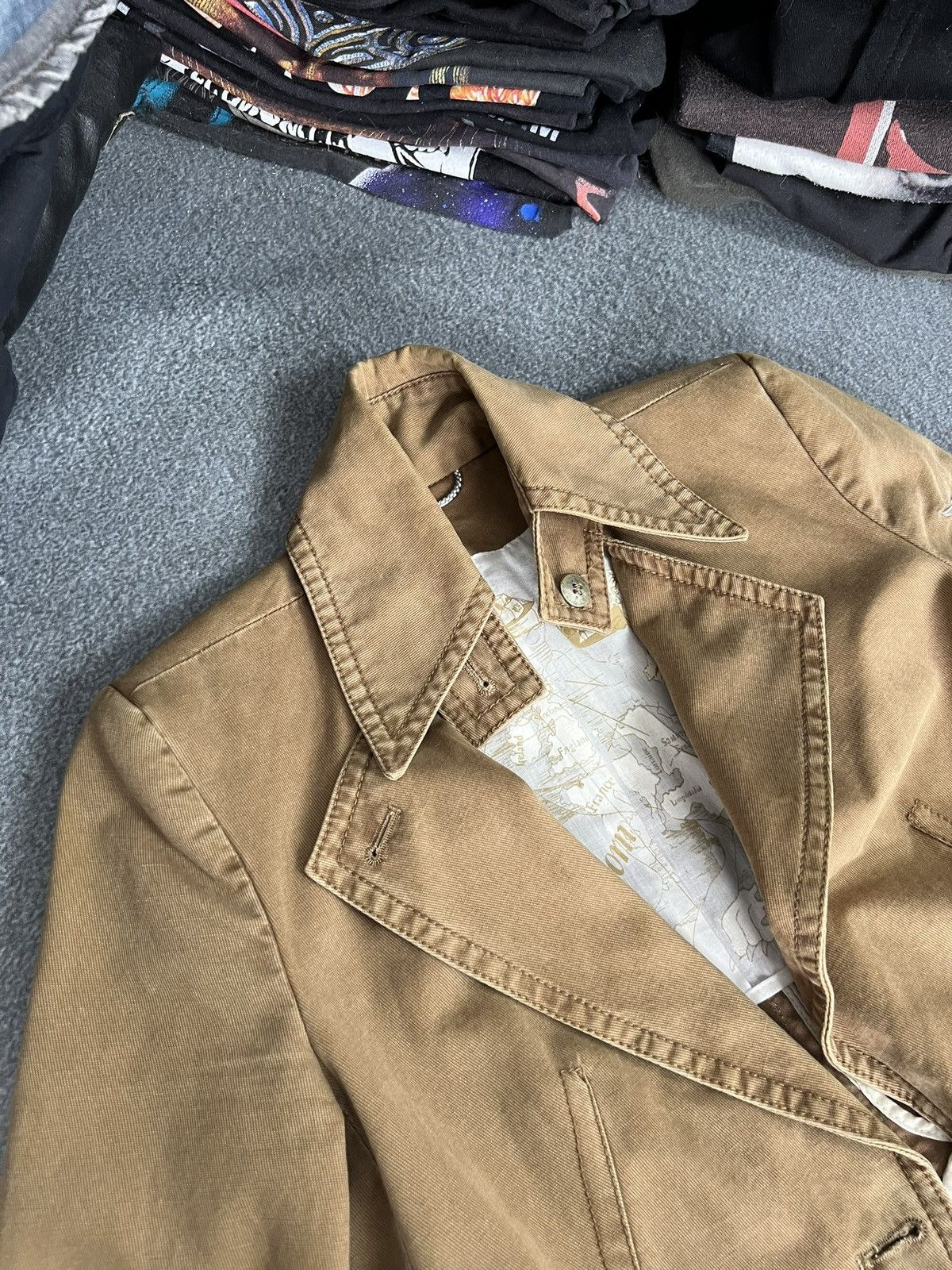 Hysteric Glamour Vintage 00s Napoleon Hussar Military Denim Jacket Y2K Size M / US 6-8 / IT 42-44 - 5 Thumbnail