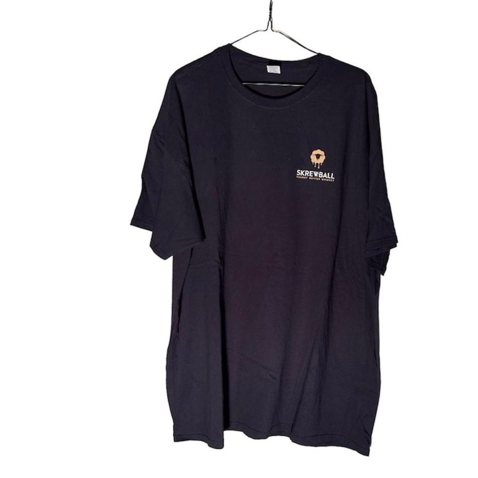Hanes Funny Skrewball Whiskey Graphic Tshirt Size US XXL / EU 58 / 5 - 4 Thumbnail