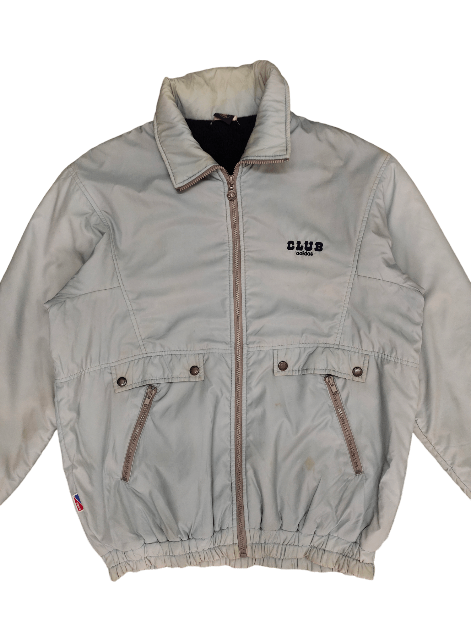 Adidas 1990s Adidas Club Blanket Jacket Size US L / EU 52-54 / 3 - 2 Thumbnail