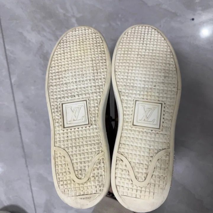 Louis Vuitton Louis Vuitton Frontrow Monogram Canvas Sneakers -2508 Size US 5 / IT 35 - 4 Thumbnail