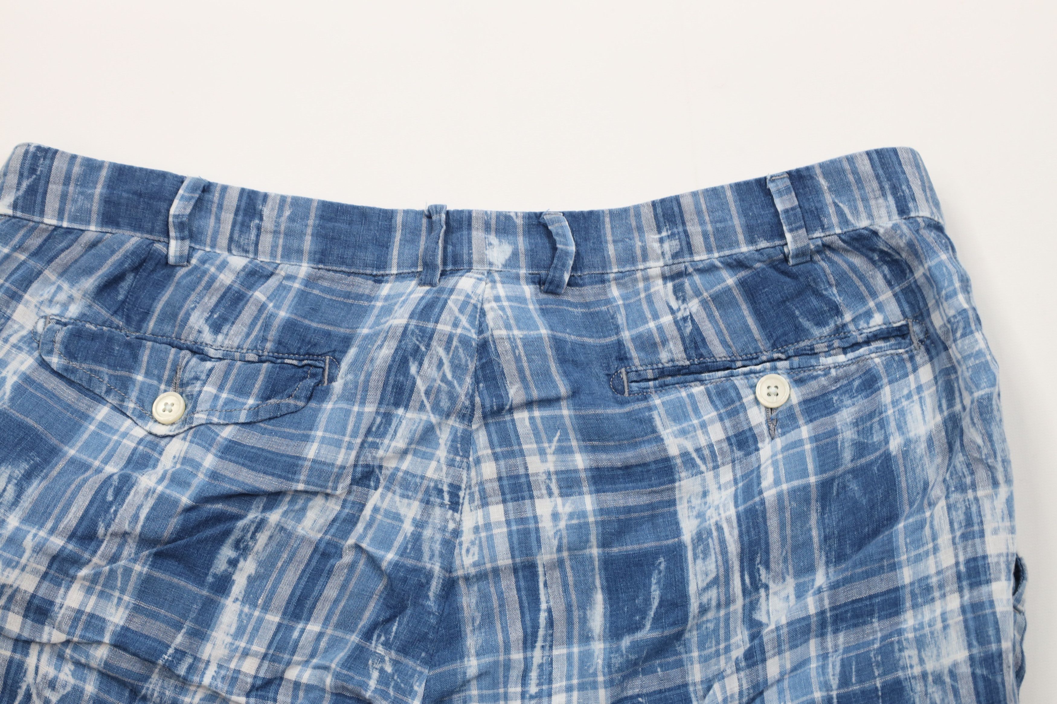 Ralph Lauren Vintage Ralph Lauren India Madras Linen Chino Shorts Size US 36 / EU 52 - 10 Thumbnail