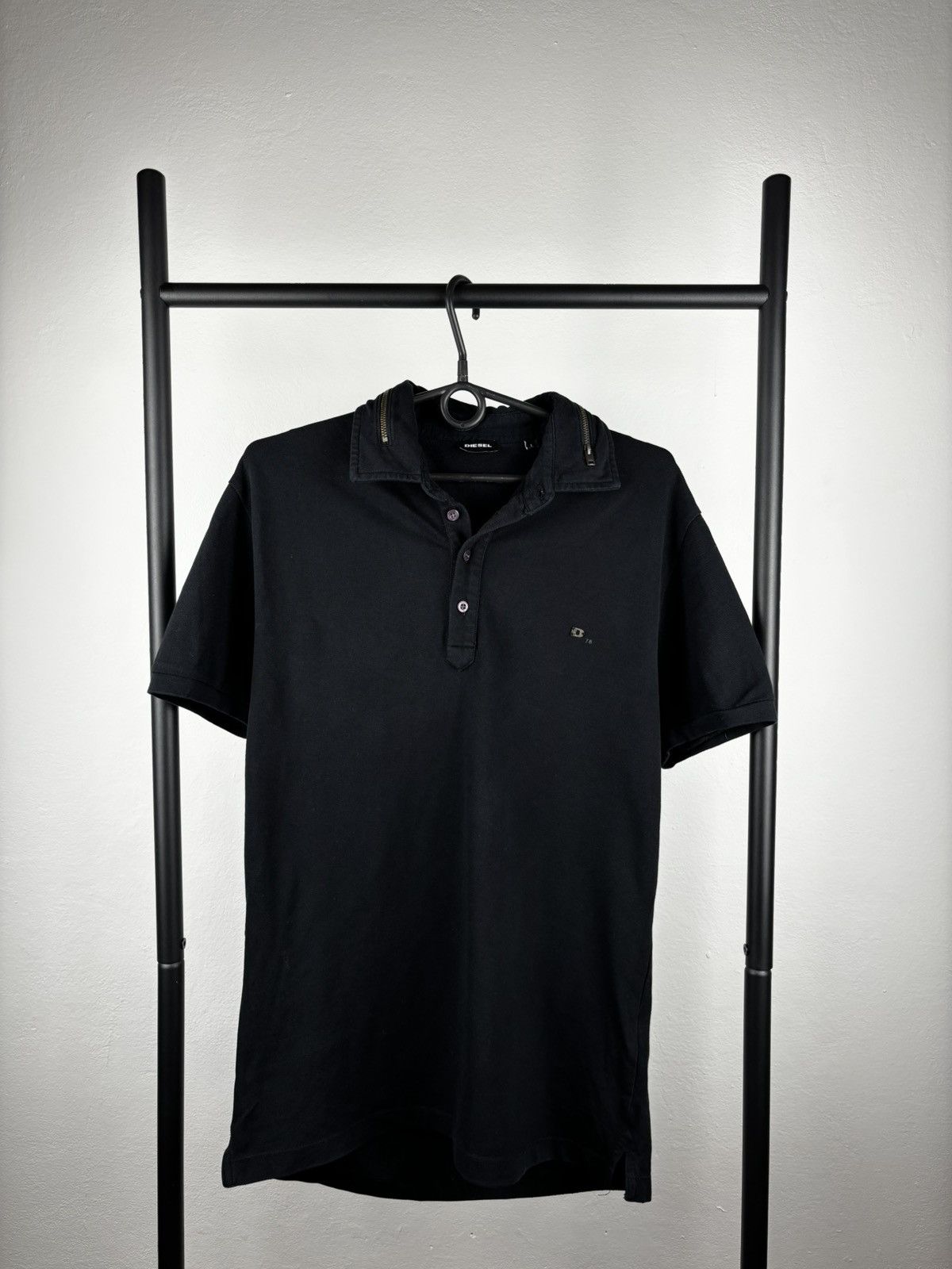 Diesel × Vintage Diesel Vintage Polo Black Small Logo size L Size US L / EU 52-54 / 3 - 1 Thumbnail