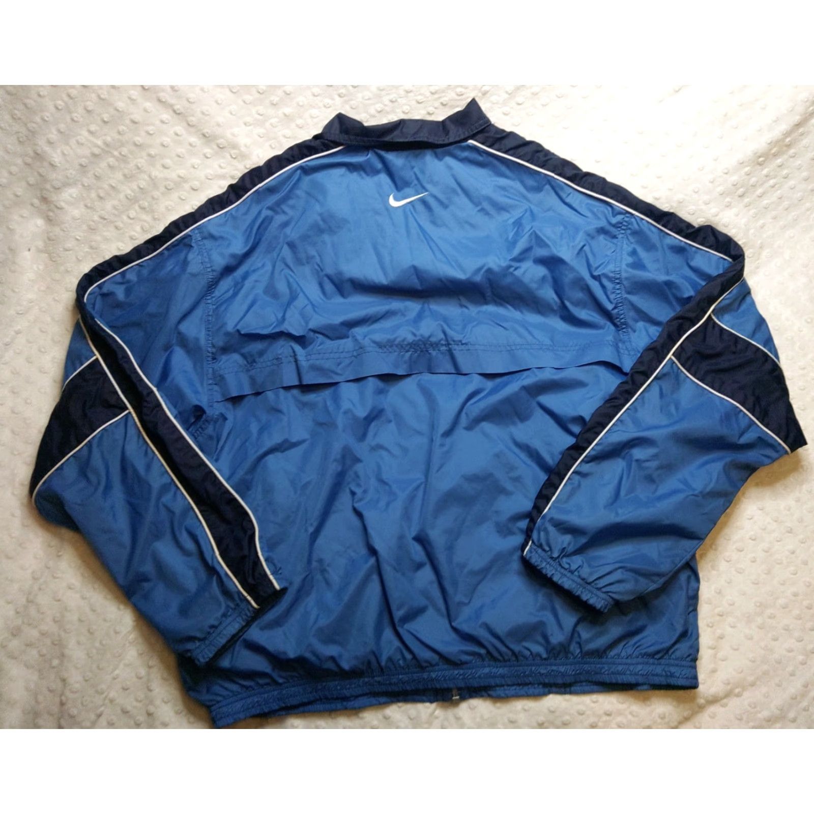 Nike Nike Windbreaker Jacket Light Blue Vintage 90s Size L Mens Regular Small? Size US L / EU 52-54 / 3 - 7 Thumbnail