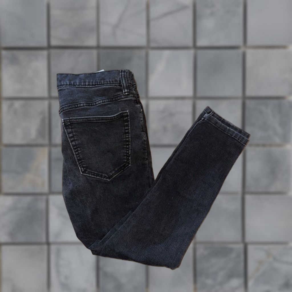 Banana Republic Banana Republic Jeans Slim Black 30x27 Mens Denim Slimming Skinny Size US 30 / EU 46 - 1 Thumbnail