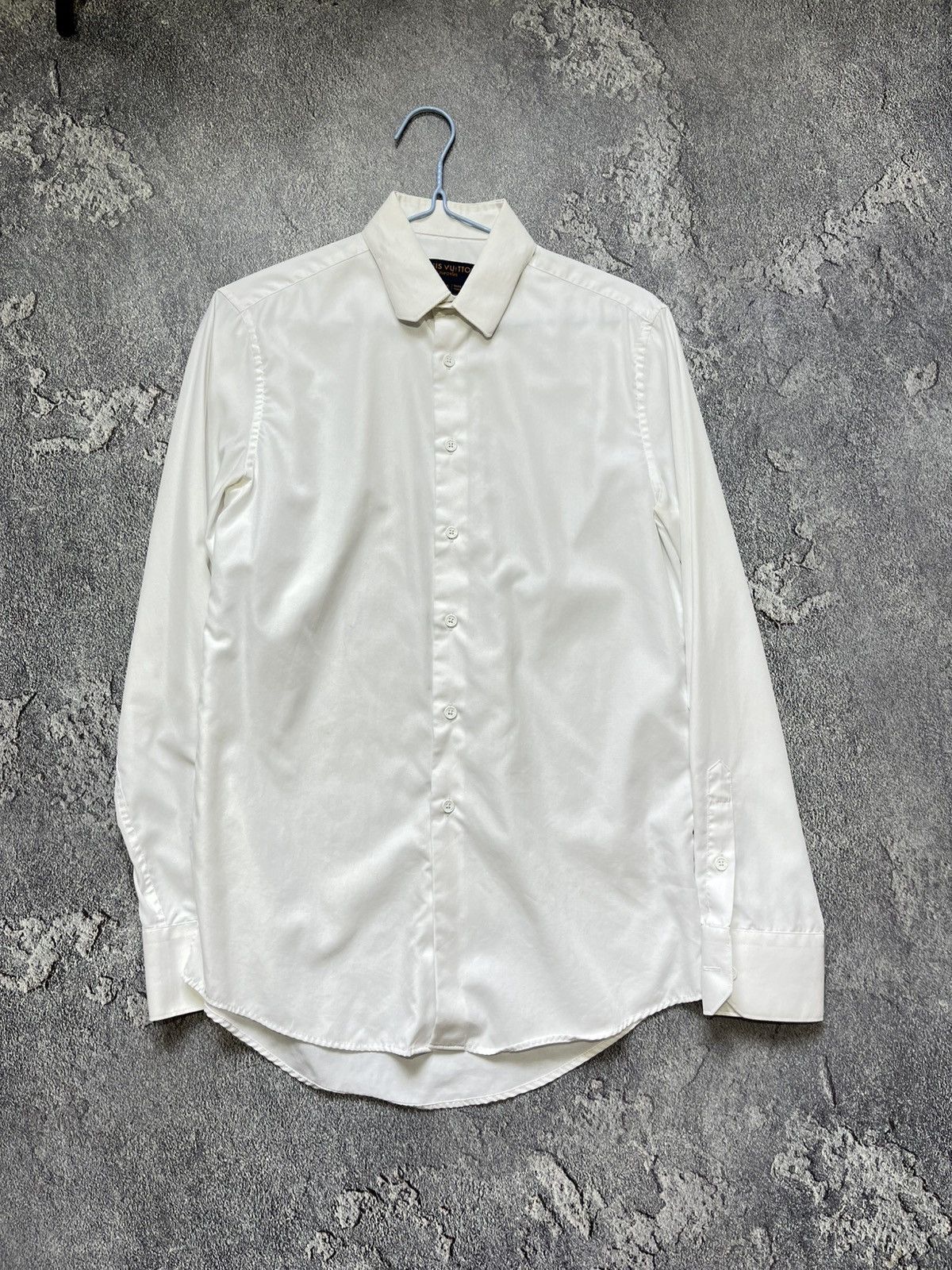 Louis Vuitton × Vintage Louis Vuitton Uniform Button Up Shirt Long Sleeve Size 36S - 1 Thumbnail